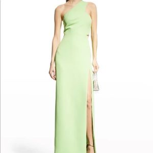 One Shoulder Slit Dress